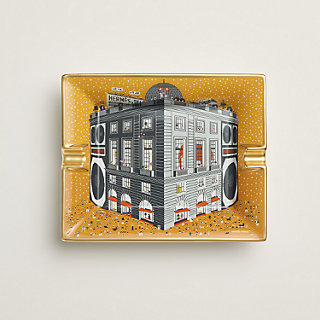 Faubourg Party ashtray - Yellow | Hermès Mainland China
